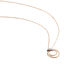 Damen Halskette Rotgold 375 Zirkonia - Ketten mit Stein Damen | OROVIVO