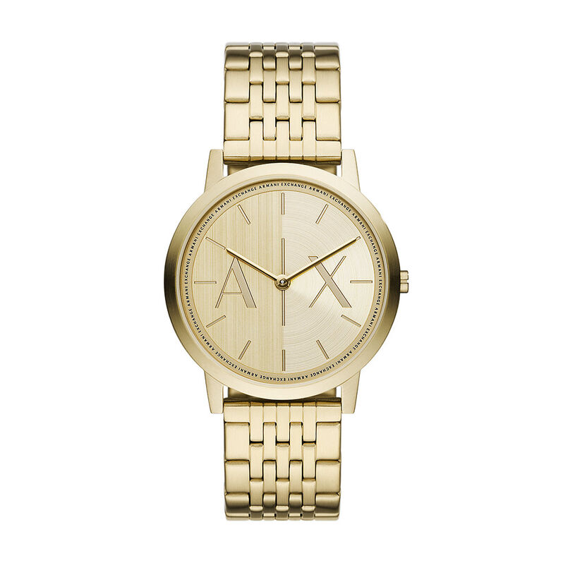 Montre Armani Exchange Doré - Spannringe Herren | OROVIVO