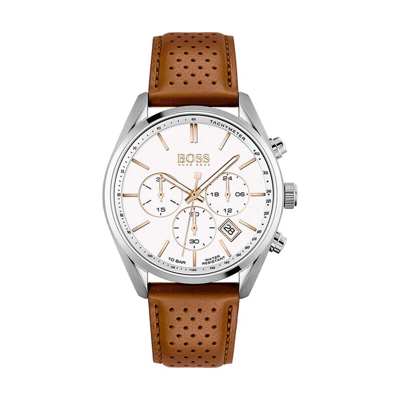 Montre Boss Champion Weiss - Spannringe Herren | OROVIVO