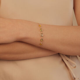 Damenarmband Silber 925 vergoldet Steine  - Armketten Damen | OROVIVO