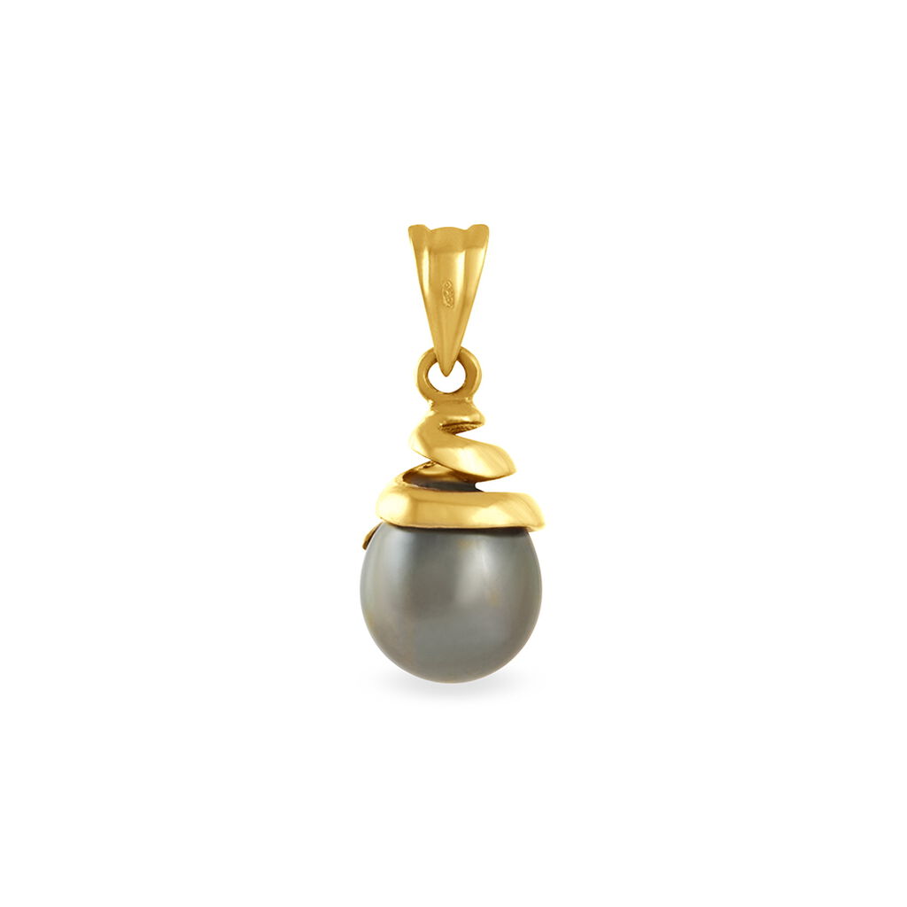 Pendentif Acme Or Jaune Perle De Culture De Tahiti - Spannringe Damen | OROVIVO
