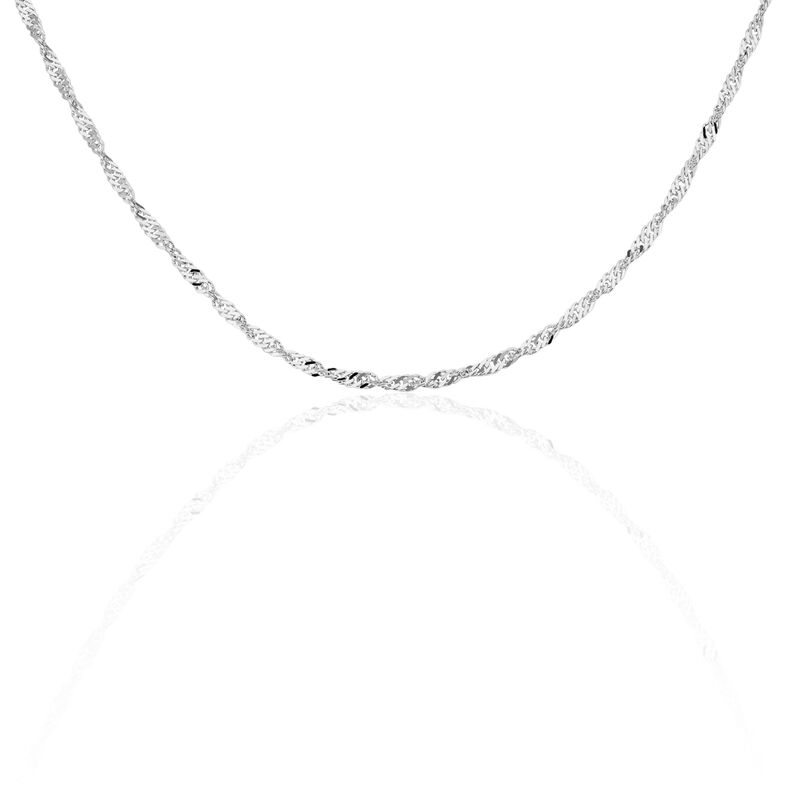 SINGAPUR S 6 Damen Kette Silber 925 - Halsketten Damen | OROVIVO