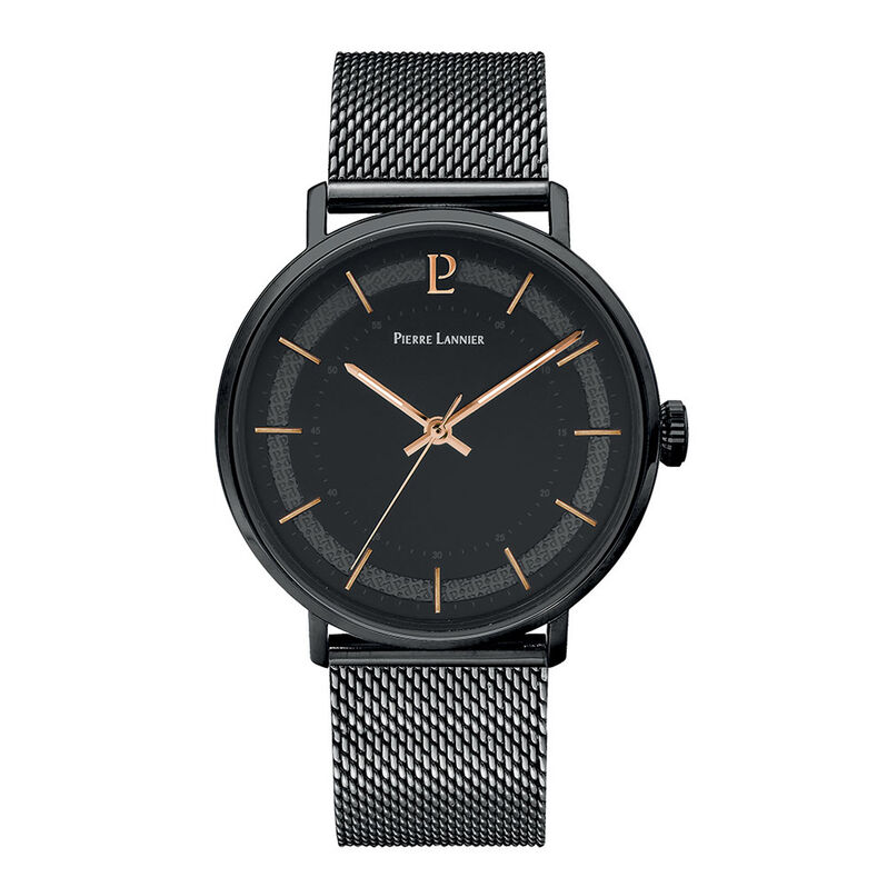 Montre Pierre Lannier Gaius Noir - Spannringe Herren | OROVIVO