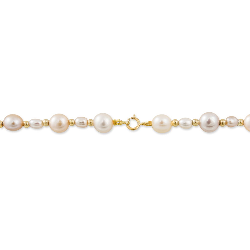 Bracelet Anne-thereseae Or Jaune Perle De Culture - Spannringe Damen | OROVIVO