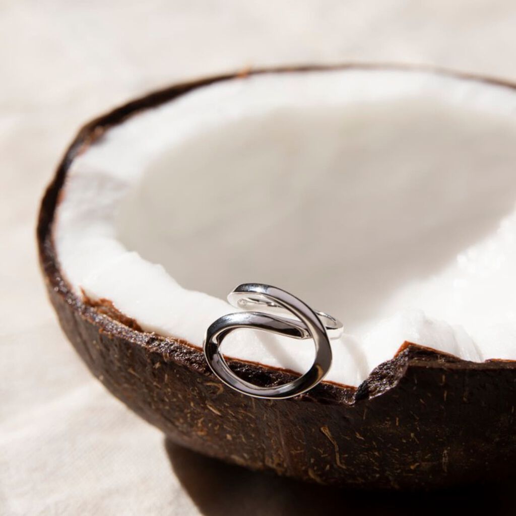 ANNA Damen Ring Silber 925 Kreis