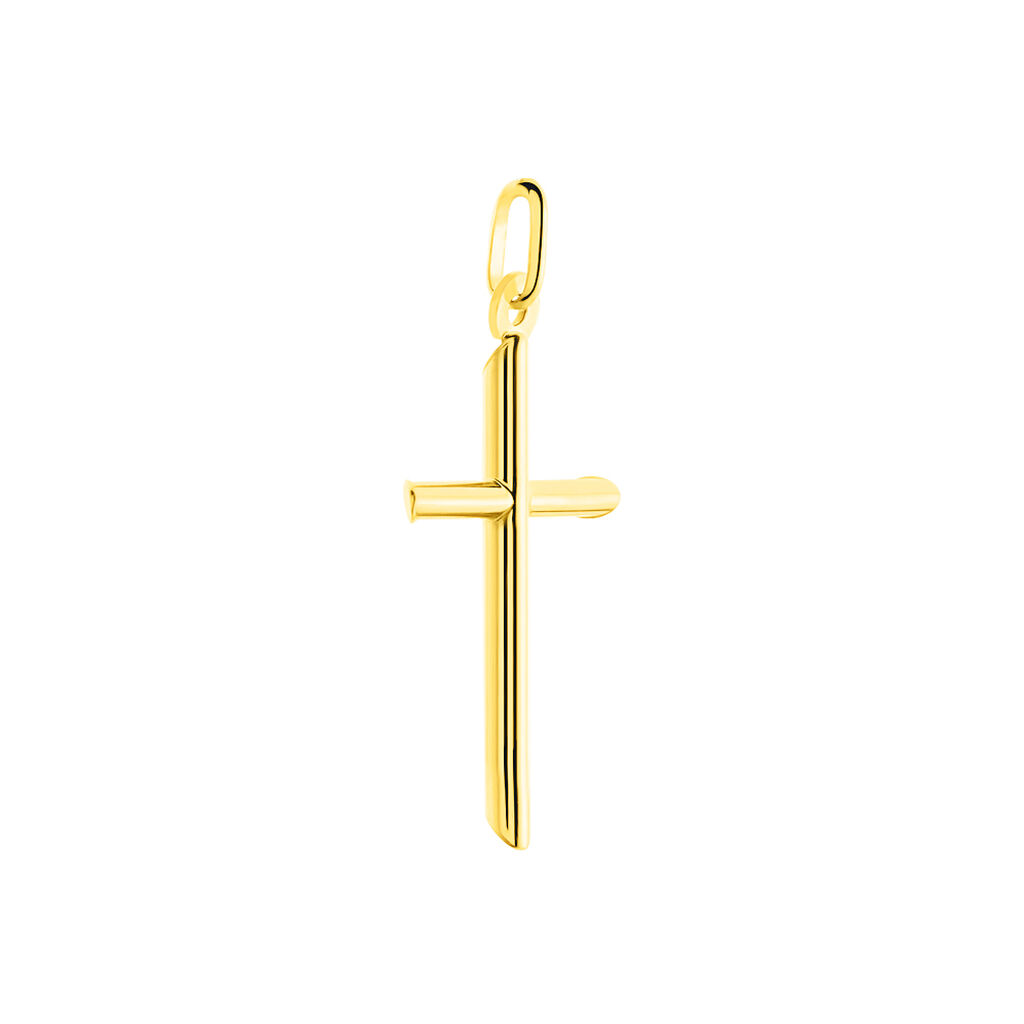 Kreuz Anhänger Gold 375 Joel - Schmuckanhänger Unisex | OROVIVO