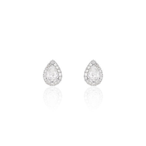 Damen Ohrstecker Weißgold 750 Diamant 0,63ct - Ohrstecker Damen | OROVIVO