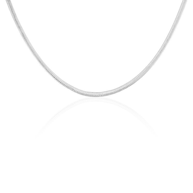 Collier Argent Weiss Alayna - Spannringe Damen | OROVIVO