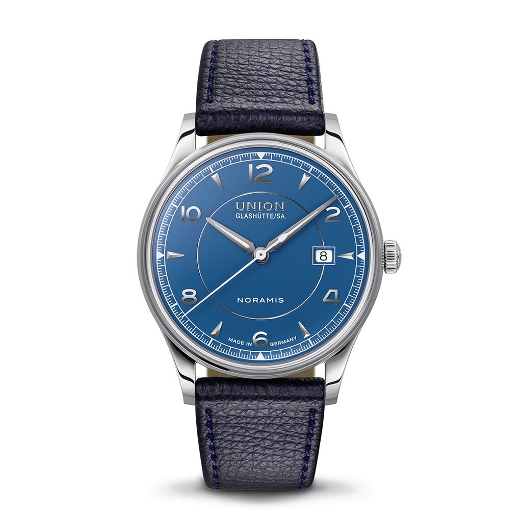 Union Glasshutte Herrenuhr Noramis D0164071604700 Automatik, Uhr ohne Stein