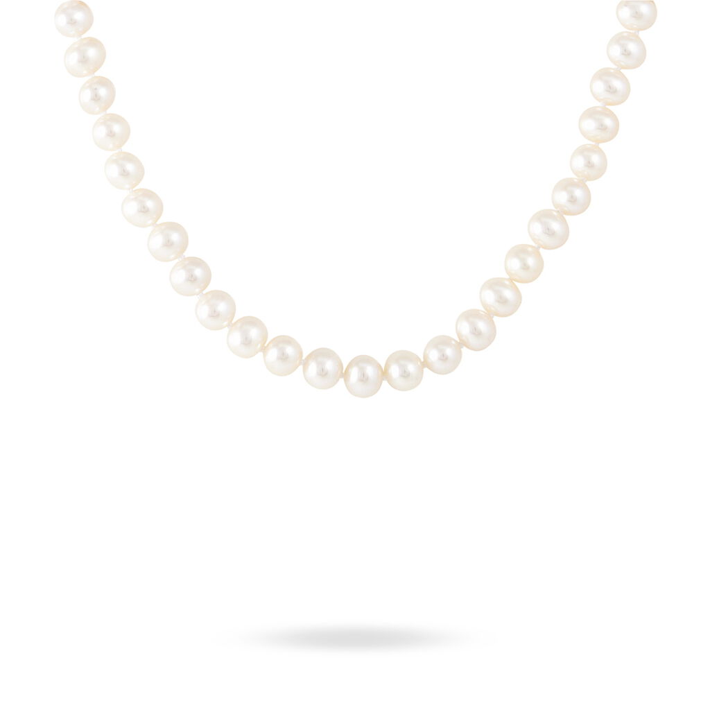 Collier Kanwal Or Jaune Perle De Culture - Spannringe Damen | OROVIVO