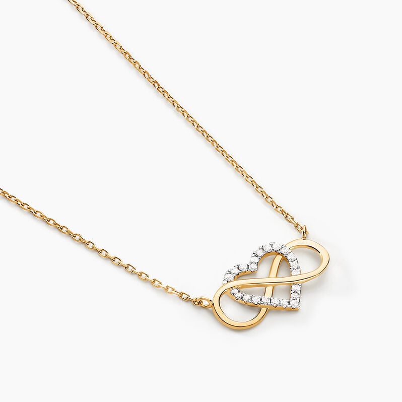 Collier Lacey Or Bicolore Oxyde De Zirconium - Spannringe Damen | OROVIVO