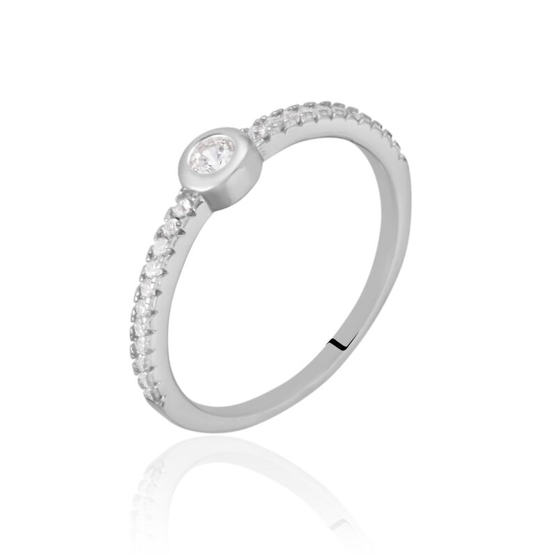 Bague Argent Et Oxyde - Spannringe Damen | OROVIVO