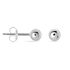 JOLIN KUGEL Damen Ohrstecker Silber 925 Ball B 5 mm