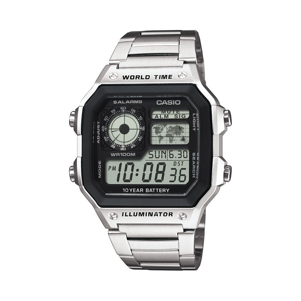 CASIO COLLECTION Herrenuhr AE-1200WHD-1AVEF Quarz