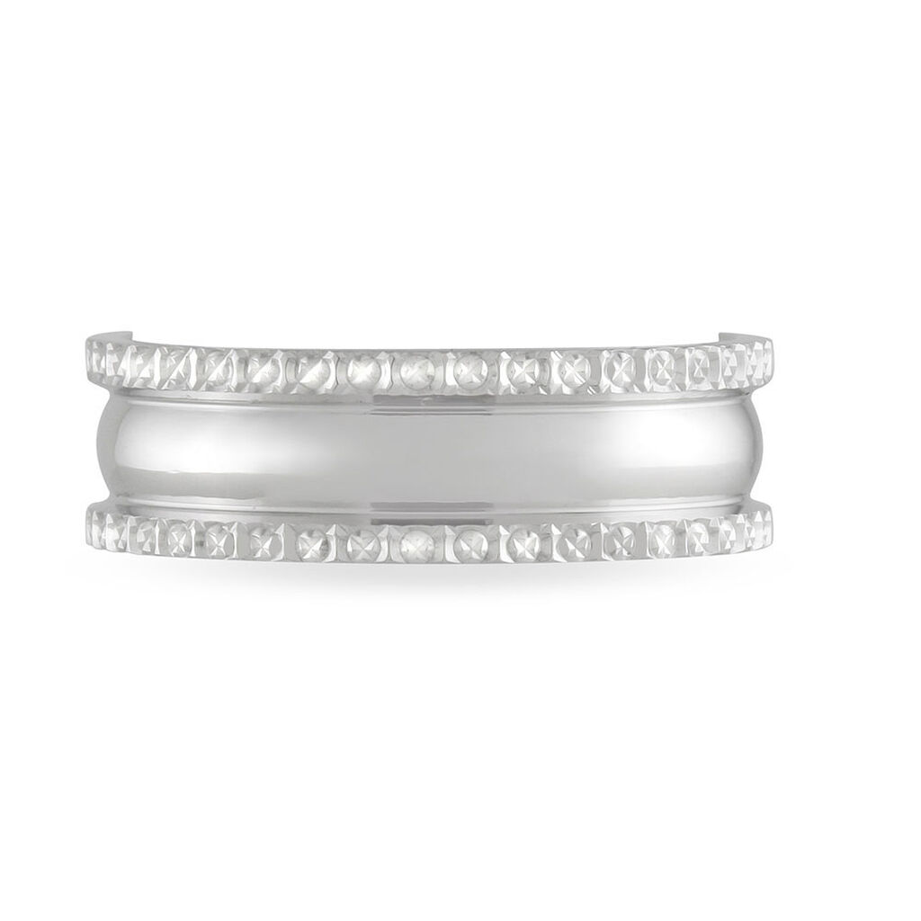 Alliance Zephyr Ruban Plat Or Blanc - Spannringe Damen | OROVIVO