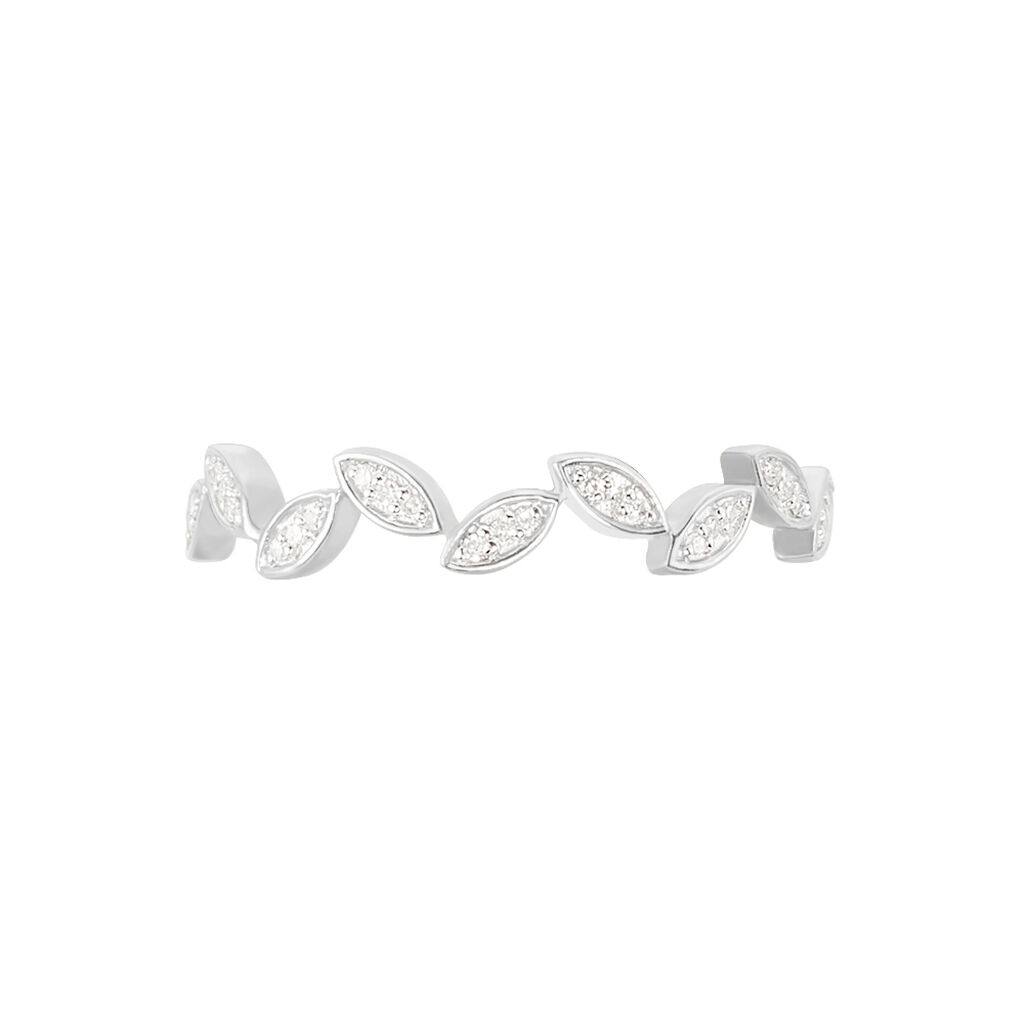 Bague Or Weiss Sylvania - Spannringe Damen | OROVIVO