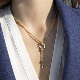 Damen Halskette Gold 375 Knoten Kreis Zephanja - Ketten ohne Stein Damen | OROVIVO