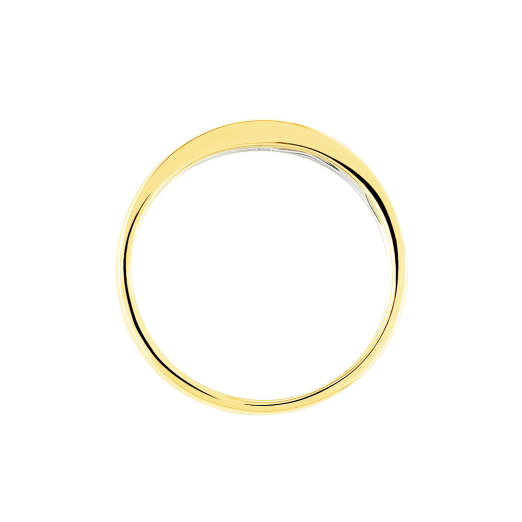 Bague Lola Or Bicolore Diamant - Spannringe Damen | OROVIVO
