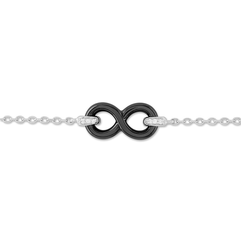Bracelet Argent Et Céramique - Spannringe Damen | OROVIVO