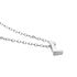 Damen Collier Silber Silber 925 Buchstabe L