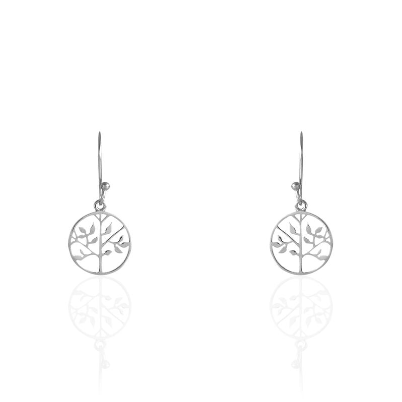 MELY Damen Ohrringe Lang Silber 925 Baum - Ohrringe Damen | OROVIVO