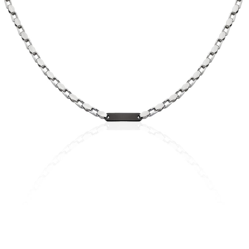 ELLIOT Herren Collier Edelstahl Bicolor Barren - Halsketten Herren | OROVIVO