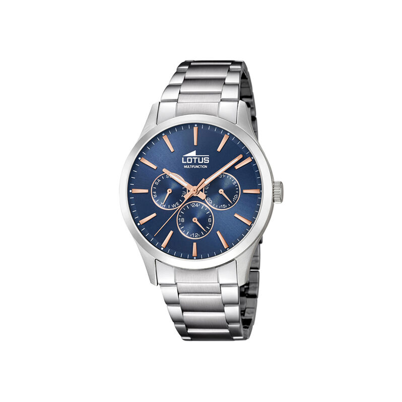 Montre Lotus Minimaliste Bleu - Spannringe Herren | OROVIVO