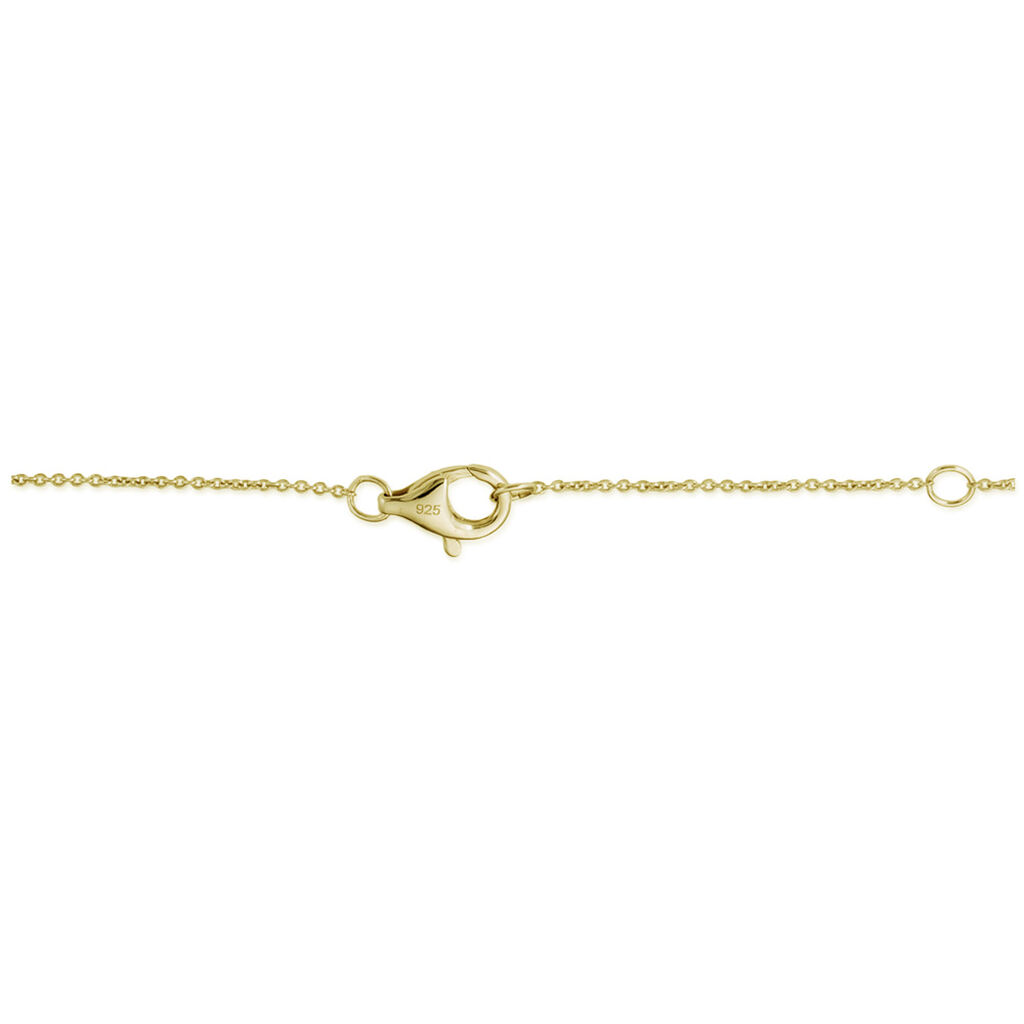 Damenarmband Silber 925 Vergoldet Kreis  - Armbänder mit Anhänger Damen | OROVIVO