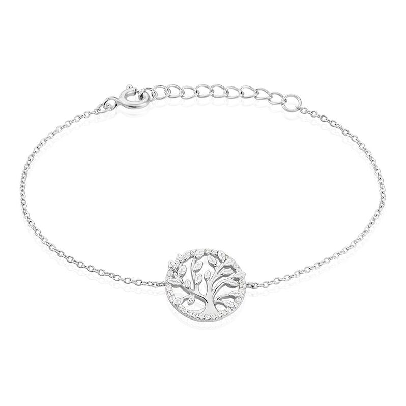 Bracelet Maximilian Argent Weiss Oxyde - Spannringe Damen | OROVIVO