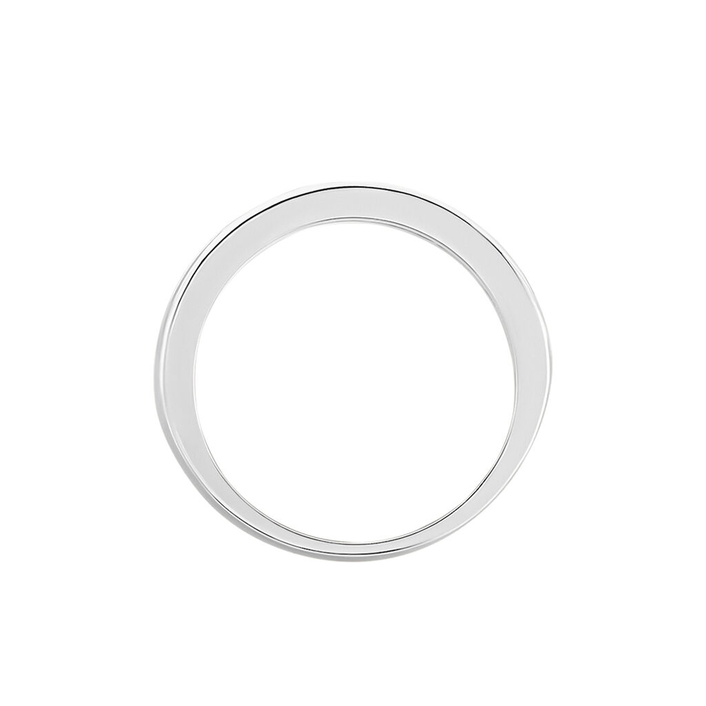 Damen Ring Silber Silber 925 Spinell Rot 0,42ct Barren Tru 5,00mm  - Ringe mit Stein Damen | OROVIVO