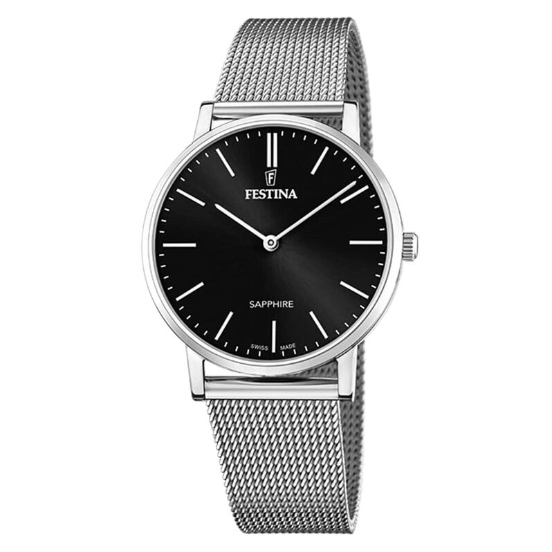 Orologio Al Quarzo Festina Swiss Made F20014/3 - Spannringe Herren | OROVIVO