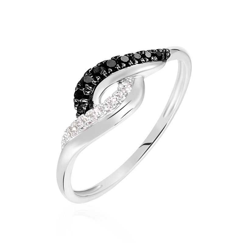 Ring Weissgold 375 Sculptural - Spannringe Damen | OROVIVO