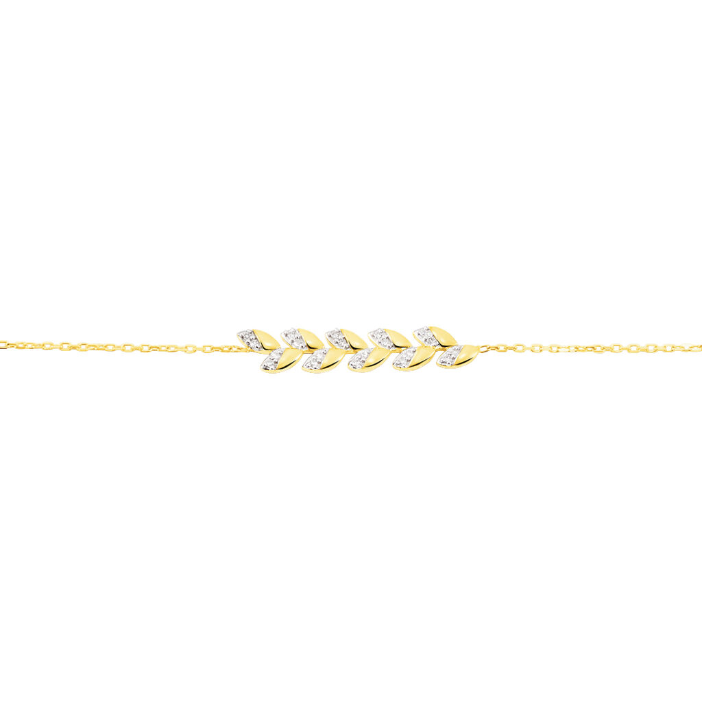 Bracelet Or Jaune 375/1000 Berinice - Spannringe Damen | OROVIVO