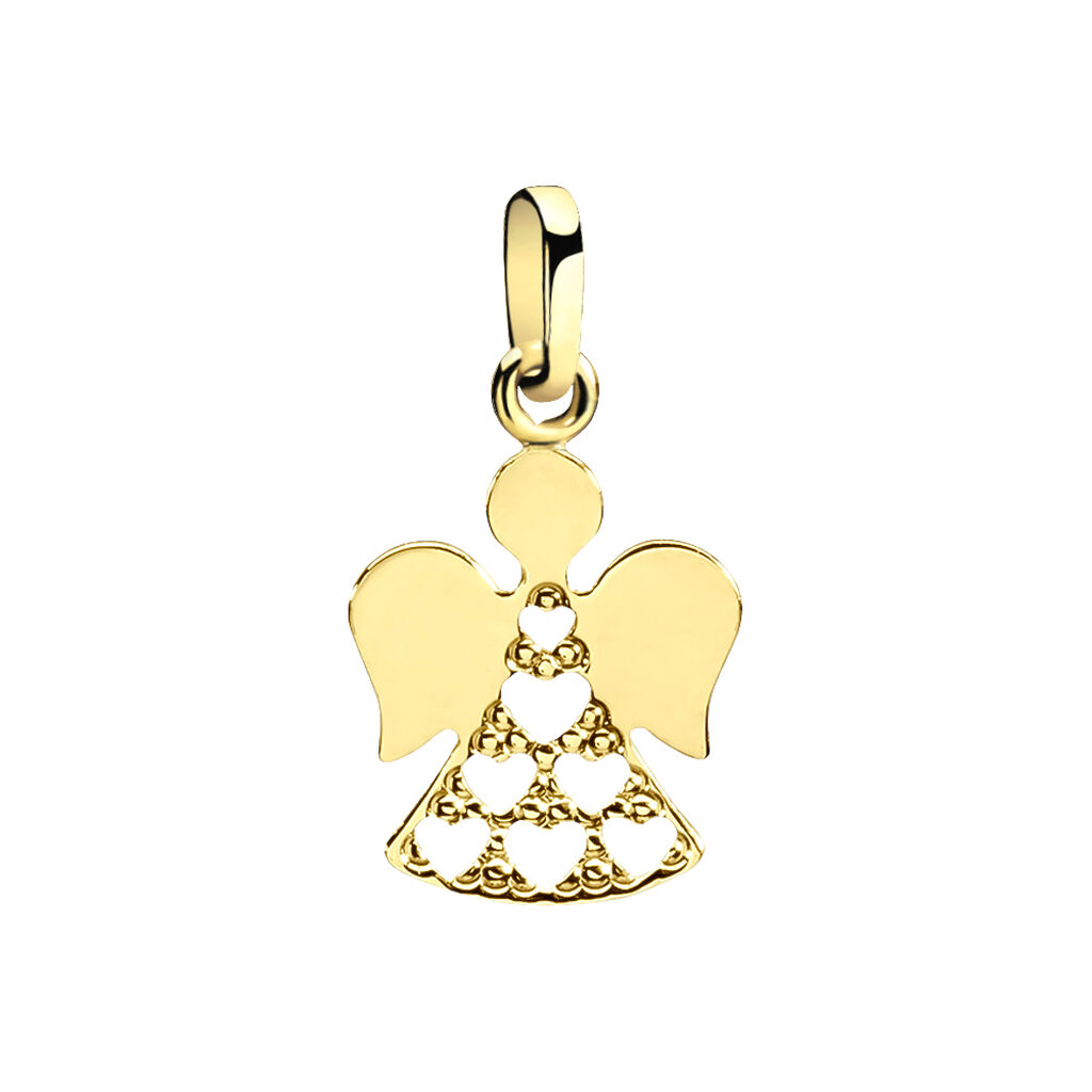 HALLIE ENGEL Kinder Anhänger Gold 375 (9 Karat) Engel - Schmuckanhänger Kinder | OROVIVO