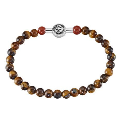 Herrenarmband Kugelarmband Mondstein Ruder - Kugelarmbänder Unisex | OROVIVO