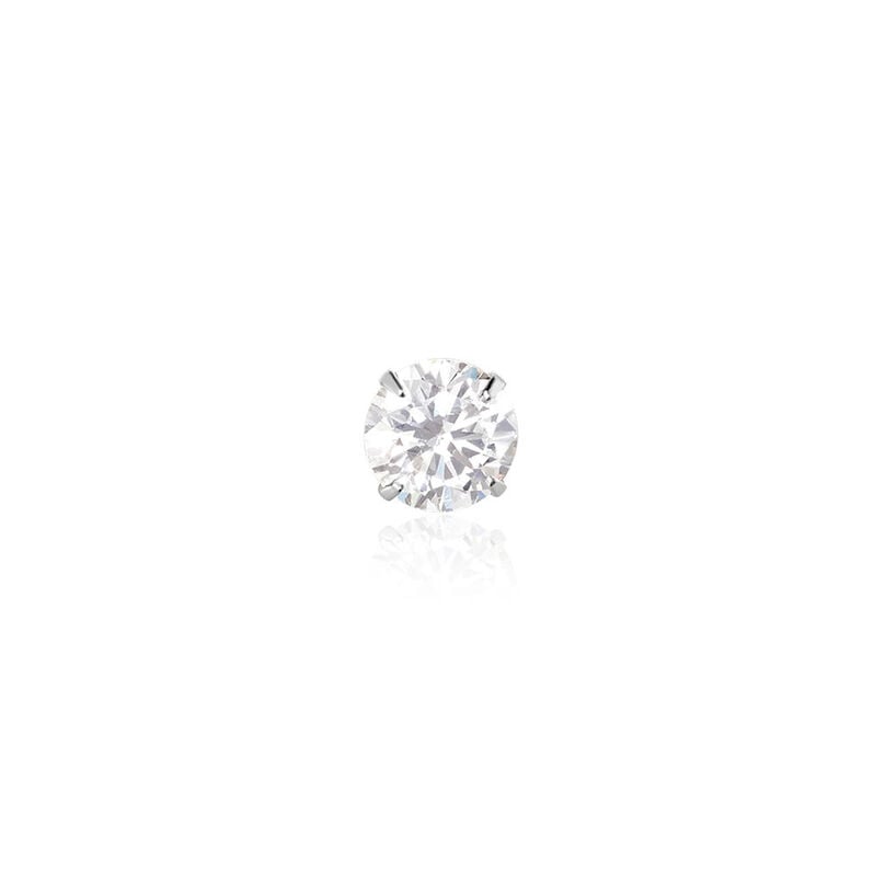 Boucles D'oreilles Puces Niels Argent Weiss Oxyde De Zirconium - Spannringe Herren | OROVIVO