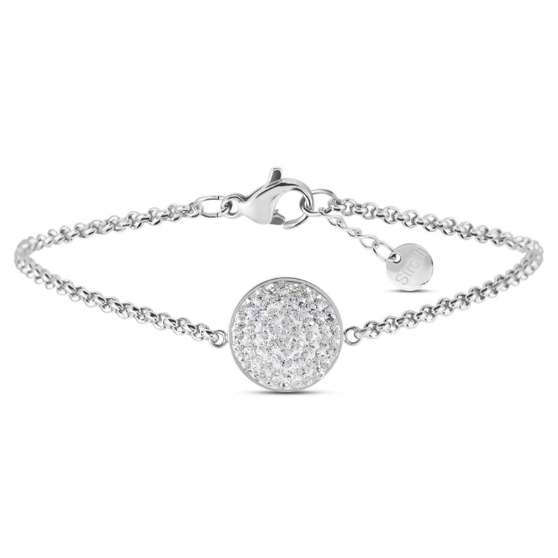 Bracciale Lady Phantasya Acciaio e Cristalli - Spannringe Damen | OROVIVO