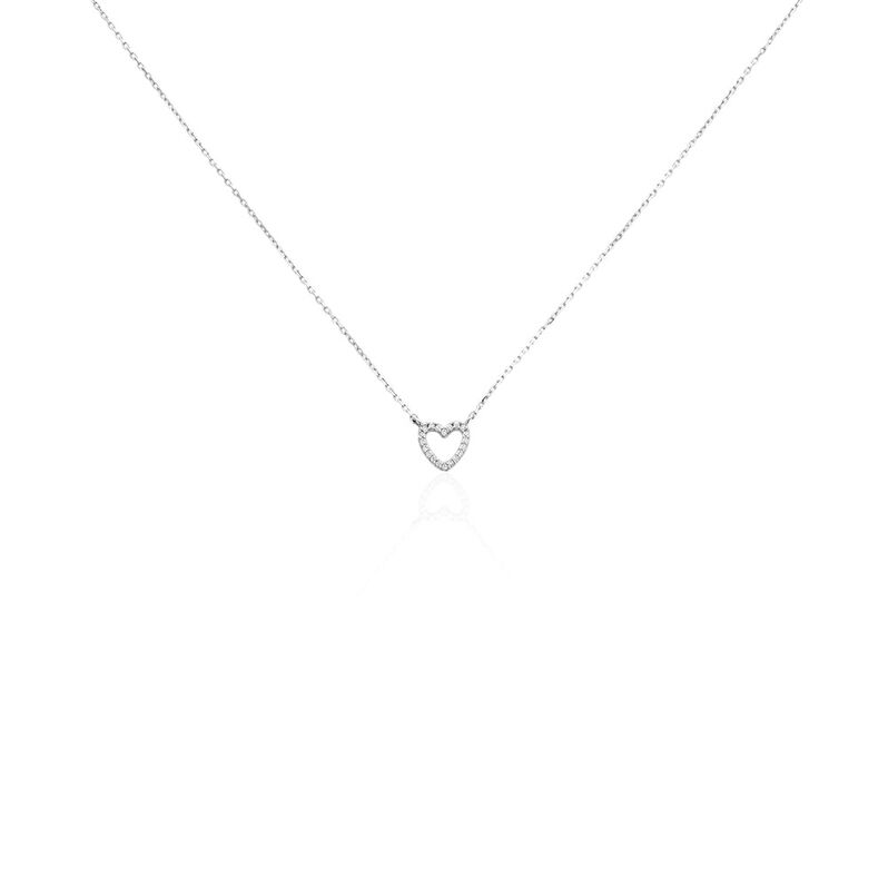 Collier Sassa Argent Weiss Oxyde De Zirconium - Spannringe Damen | OROVIVO