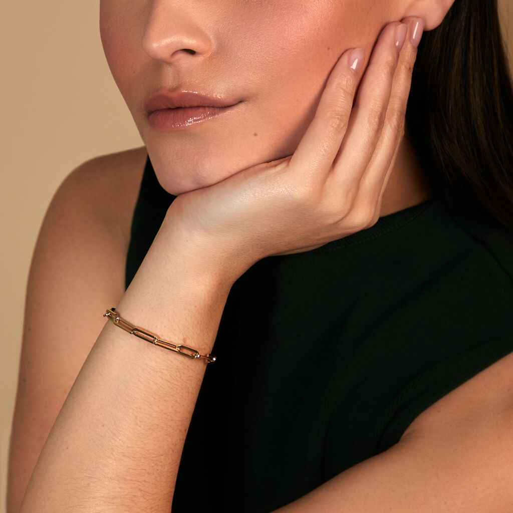 LIE Unisex Armkette Gold 585 (14 Karat)