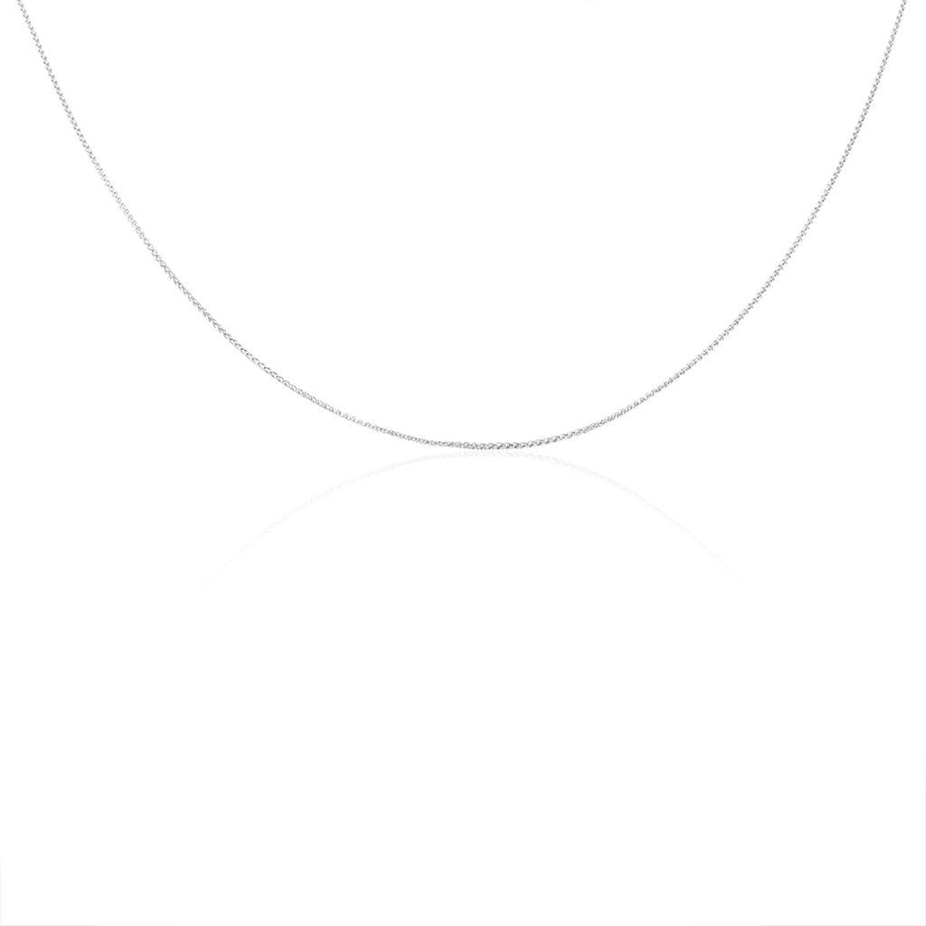 ZOPF 1 Damen Kette Wei&szlig;gold 375 (9 Karat) B 1,1 mm