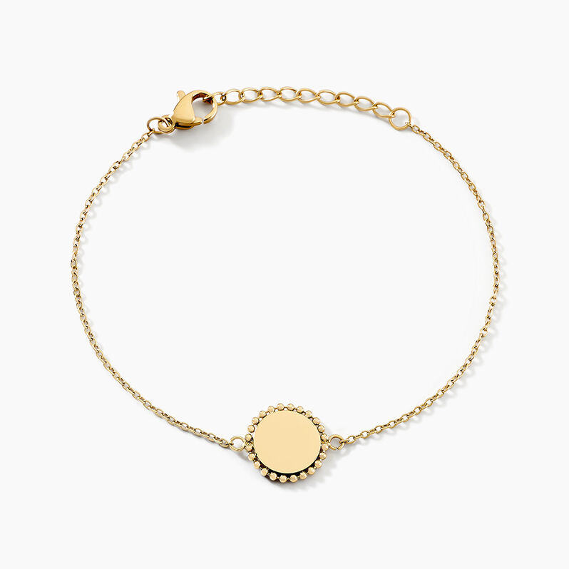 Bracelet Aurore Acier Jaune Forme - Spannringe Damen | OROVIVO