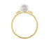 HARMONY Damen Ring Gold 375 (9 Karat) Zuchtperle Wei&szlig;