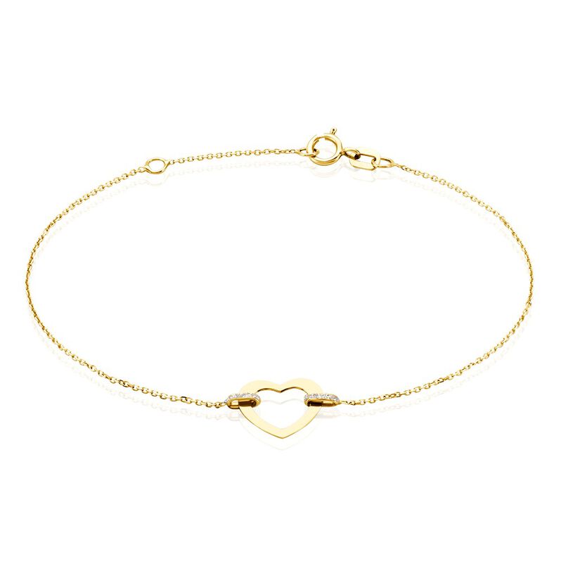 Bracelet Or Jaune Ajuga - Spannringe Damen | OROVIVO