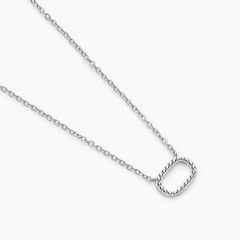 Collier Clem Argent Weiss - Spannringe Damen | OROVIVO