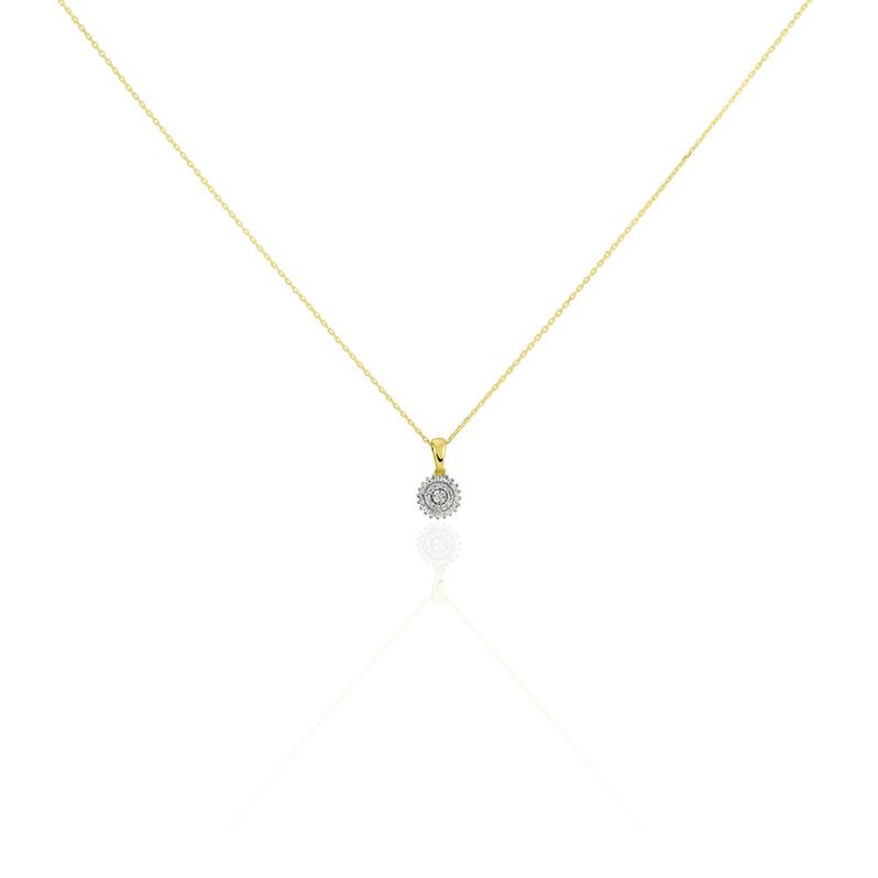Collier Or Jaune Choune Diamant - Spannringe Damen | OROVIVO