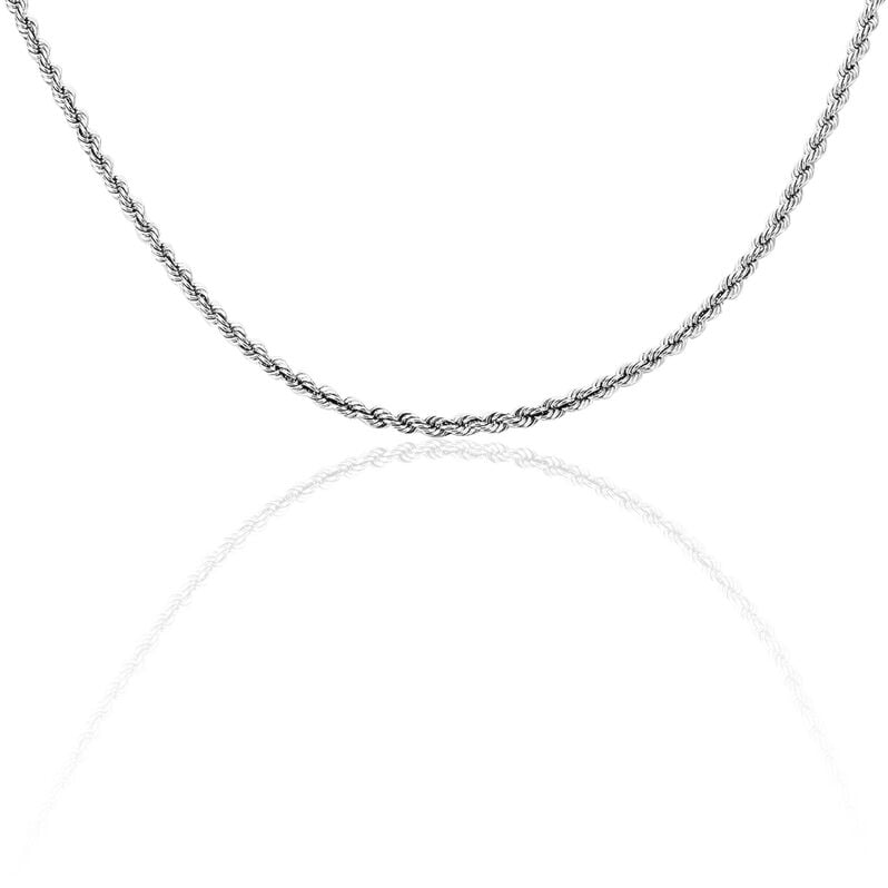KORDEL S Damen Kette Silber 925 B 3 mm - Halsketten Damen | OROVIVO