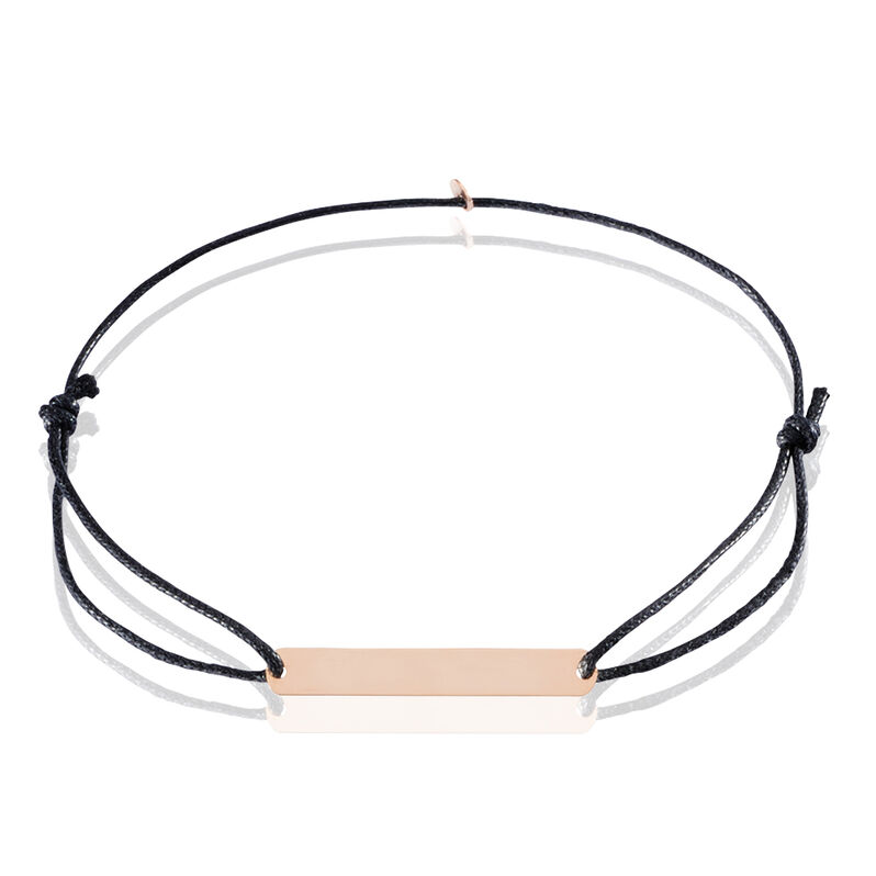 Bracelet Barrette Gravable Or Rose - Spannringe Damen | OROVIVO