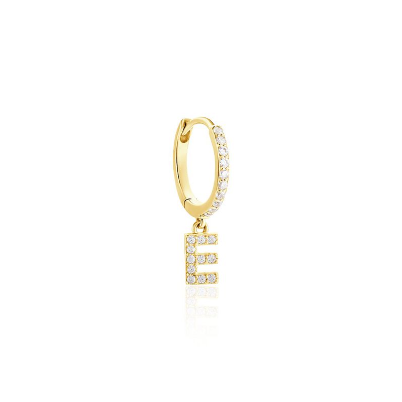 Créoles Léria Or Jaune Oxyde De Zirconium - Spannringe Damen | OROVIVO