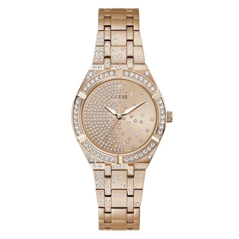 Orologio Al Quarzo Guess Afterglow Gw0312l3 - Spannringe Damen | OROVIVO