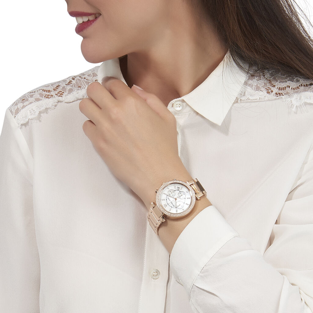 Michael Kors Damenuhr Parker Chrono Mk5491 Quarz - Armbanduhren Damen | OROVIVO